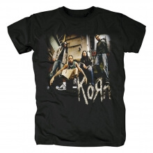 T-Shirt Korn Band Tees Graphic Punk Metal California Hard Rock