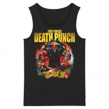 California Metal Kolsuz Tees Benzersiz Beş Parmak Ölüm Punch Tank Tops