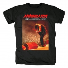 Canada Annihilator Band T-Shirt Metal Rock Shirts