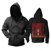 Hoodie do cadáver do canibal Camisa de suor da rocha do metal