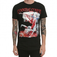 Cannibal Corpse Rock T-Shirt kim loại nặng màu đen