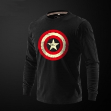 Captain America Long Sleeve T Shirt