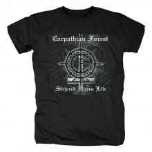 カルパティアフォレストSkjend Hans Lik Tees NorwayブラックメタルパンクTシャツ