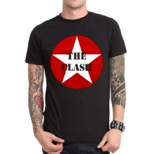 Clash Band Rock Tshirt Sort Tung Metal 
