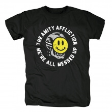 Serin Amity Affliction T-Shirt Hard Rock Metal Gömlekler