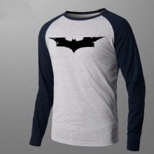 Cool T-shirt manches longues gris Batman