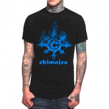 Cool Chimaira Band T-shirt Sort Tung Metal Tee