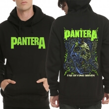 Cool Heavy Metal Pantera Hooded Sweatshirt for Youth