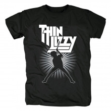 Cool Ireland Thin Lizzy T-Shirt Rock Band Grafické Tees