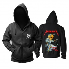 Cool Metallica-hættetrøje USA Metal Rock Sweatshirts