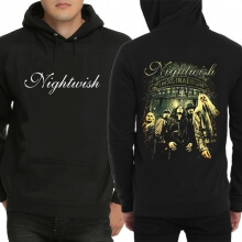 Cool Nightwish Band Hoodie Sort Pullover Sweatshirt