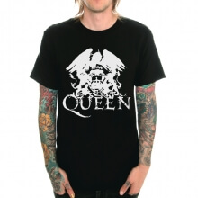 Cool Queen Rock T-Shirt Black Heavy Metal 