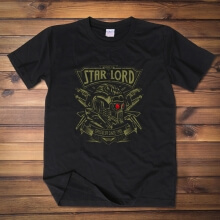 Cool Start Lord T-shirt Guardians Of The Galaxy 2 Red Wine Tee