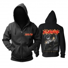 Cool Uk Exodus Tempo Of The Damned Hoodie Metal Music Band Sweat Shirt