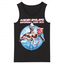 Fajne koszulki bez rękawów Uk Iron Maiden