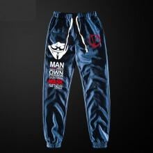 Cool V til Vendetta sweatpants med lommer