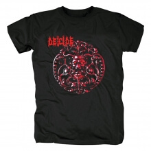 Deicide T-Shirt Metal Punk Rock Gráfico Tees