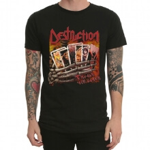 Destruction Band Rock T-Shirt Black Heavy Metal 