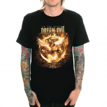 Dream Evil TシャツブラックヘビーメタルTシャツ