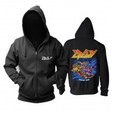 Edguy Roket Binmek Hoodie Metal Rock Grubu Ter Gömlek