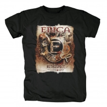 Retrospect de Epica: t-shirt do aniversário de 10Th Camisas holandesas do metal