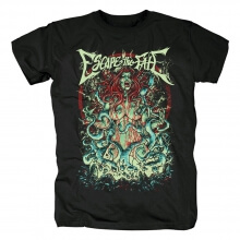 Escape The Fate T-Shirt Hard Rock Skull Rock Graphic Tees