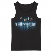 Fear Factory Sleeveless Tees Metal Punk Tank Tops