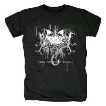 Finnland Black Metal Graphic Tees Behexen vom Kelch-T-Shirt des Teufels