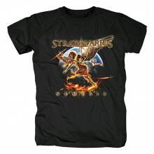 T-shirt da faixa do Stratovarius de Finlandia Camisas do hard rock