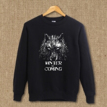 Game of Thrones House Stark Wolf Winter is coming Hoodie