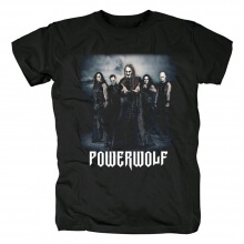 Tyskland Hard Rock Black Metal T-shirts Powerwolf T-Shirt