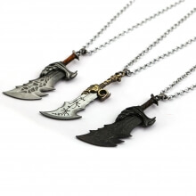 God of War Blade of Chaos Pendant Necklace