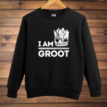 Guardians Of The Galaxy 2 Groot Crew Neck Hoodie