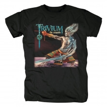 Hard Rock Graphic Tees Awesome Trivium Band T-Shirt