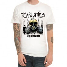 헤비 메탈 The Casualties Band Rock Tshirt