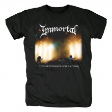 Immortal The Seventh Date Of Blashyrkh Tees Norway Black Metal T-Shirt