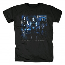 Immortal Sons Of Norhern Darkness Tee Shirts Norway Black Metal T-Shirt