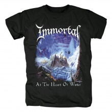 T-shirt imortal da rocha do metal de Noruega