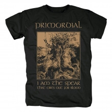 Ireland Primordial T-Shirt Black Metal Rock Shirts