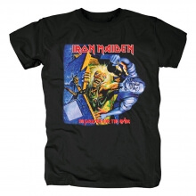 Demir Kızlık Ölmek Için Hiçbir Namaz T-Shirt İngiltere Metal Rock Grubu Gömlek