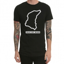 Isle of Man TT Tshirt Black Mens Cotton Tee