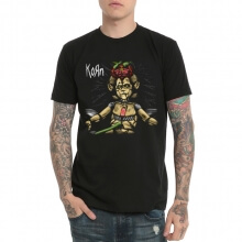 Korn Band Heavy Metal Rock Tshirt Noir