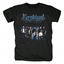 T-shirt Korpiklaani T-shirts punk finlandais en métal