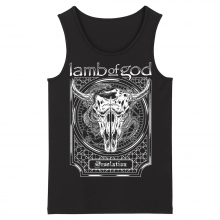 Jehněčí Bůh Tank Tops nás Metal Rock bez rukávů trička