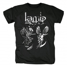 Tanrı'nın kuzu Tişörtlerin Abd Hard Rock Metal Grubu T-Shirt