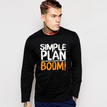 Cu maneca lunga Simple Plan Rock Tshirt