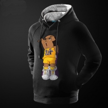 Lovely desene animate Kobe Bryant Hoodie Red pulover pulover