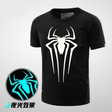 Luminous Spiderman Birthday T Shirt for Men Boy