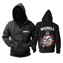 Madball-hættetrøje Hard Rock Metal Punk Rock Band Sweat Shirt