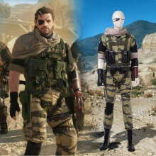 Game Metal Gear Solid Snake Cosplay Costume